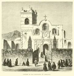 Church of San Francisco at Arequipa